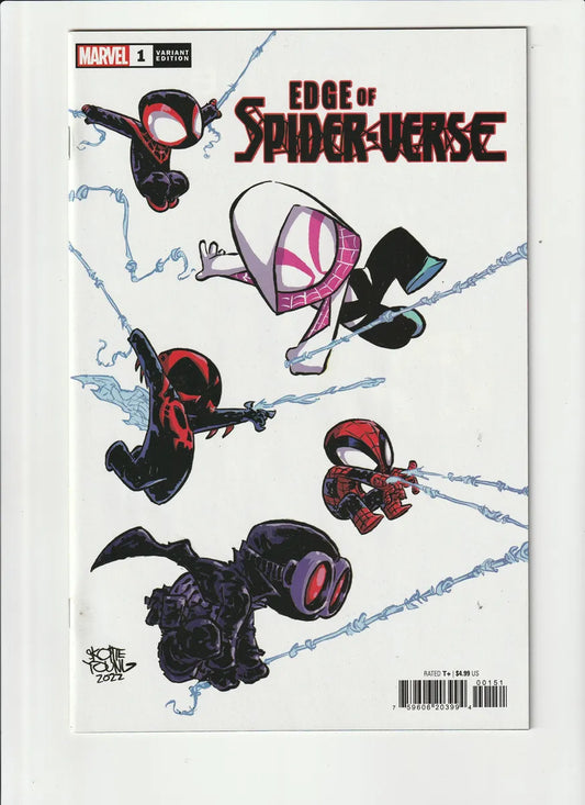 Edge Of Spider-verse #1 Variante De Skottie Young