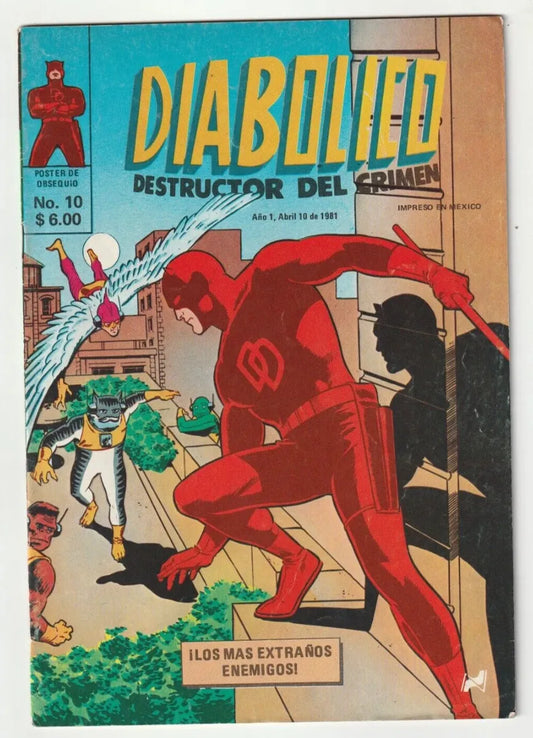 Diabolico #10 Novedades Cómic Antiguo