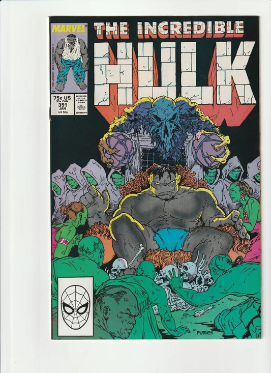 The Incredible Hulk 351 Marvel Comics 1989