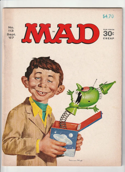 Mad #113 Septiembre 1967 Revista Antigua