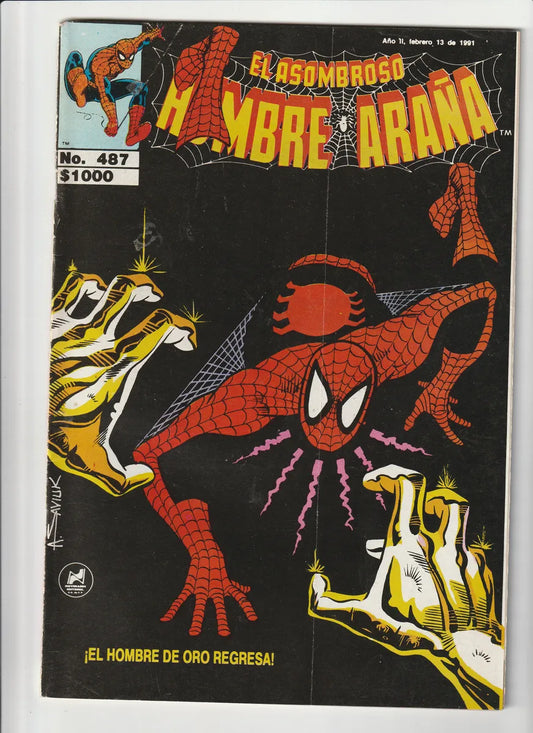 El Asombroso Hombre Araña #487 Novedades 1991