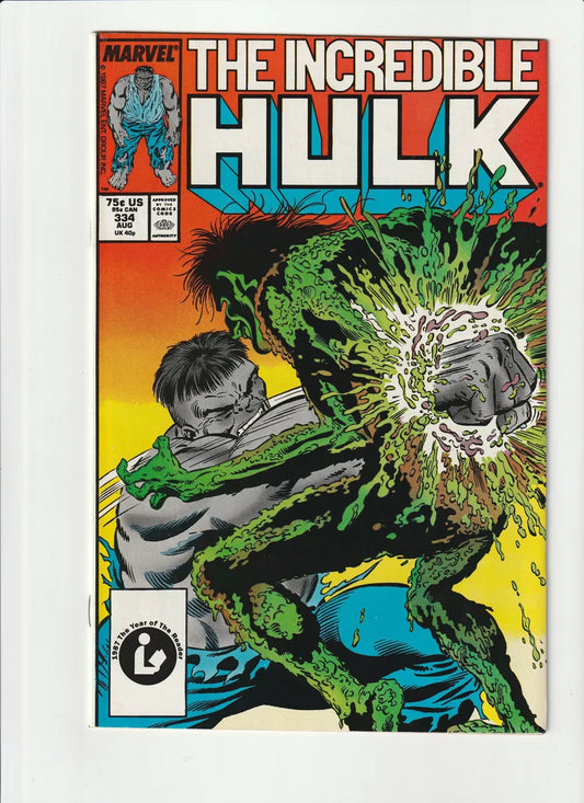 The Incredible Hulk 334 Todd Mcfarlane Marvel 1987