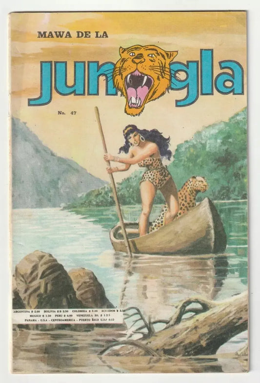 Mawa De La Jungla #47 Cómic Antiguo Colombiano