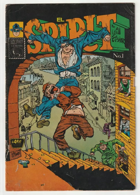 El Spirit #1 La Prensa Comic Antiguo