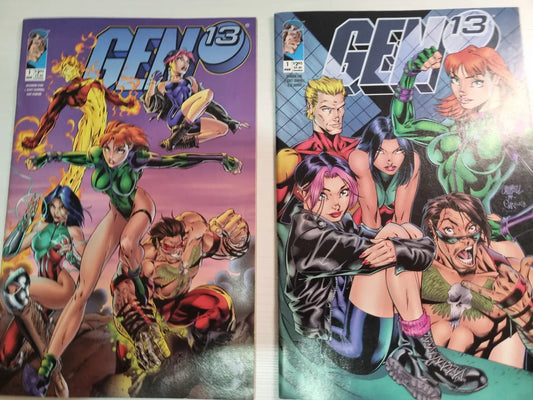 Gen 13 #1 Image Comics Portadas A Y B