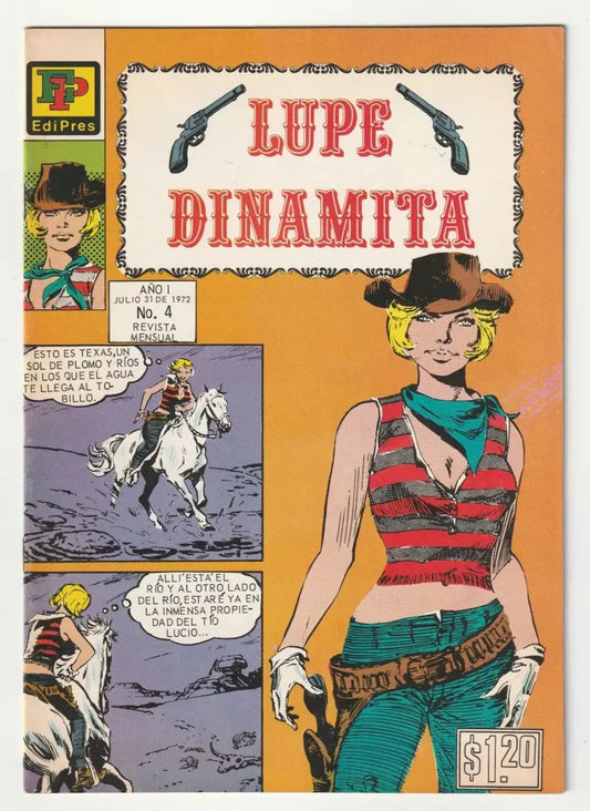 Lupe Dinamita #4 Edipres 1972 Comic Antiguo (Copia)