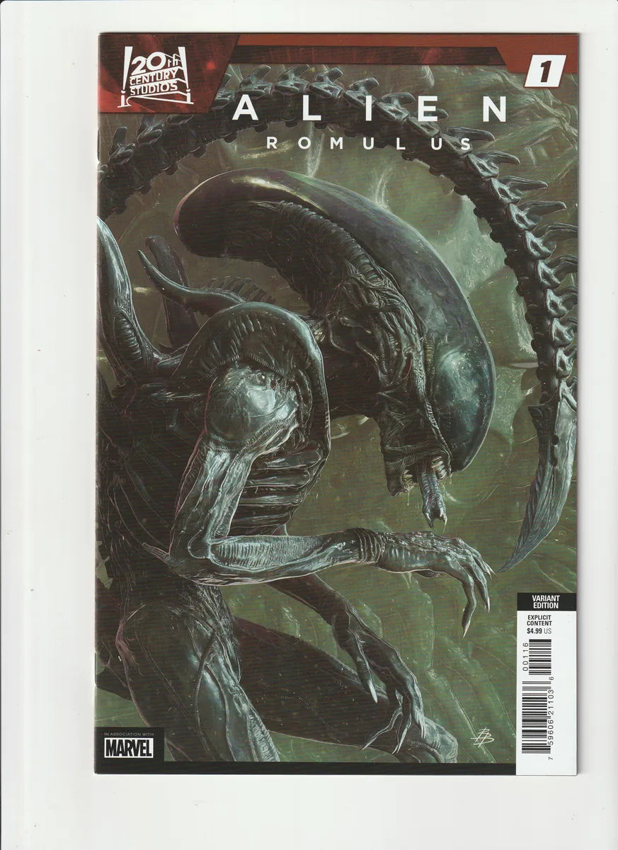 Alien Romulus #1 Marvel Comics 1:25 Portada Variante