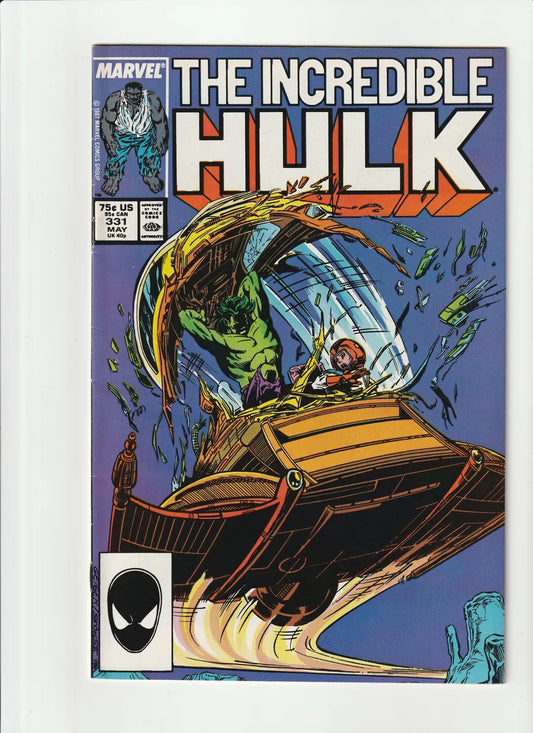 The Incredible Hulk 331 Todd Mcfarlane Marvel 1987