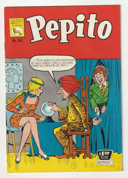 Pepito #262 La Prensa México Cómic Antiguo 1971