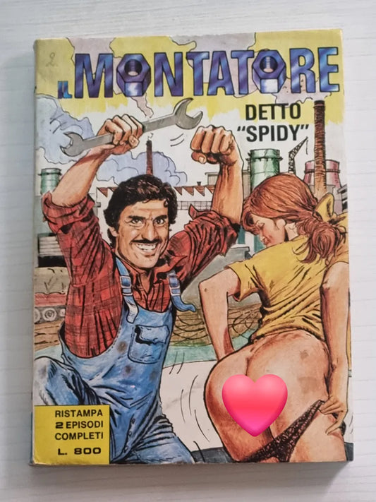 Il Montatore #1 Portada De Milo Manara Comic Erotico Italiano