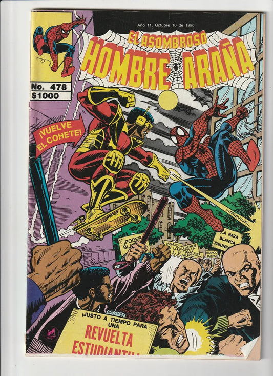 El Asombroso Hombre Araña #478 Novedades 1990