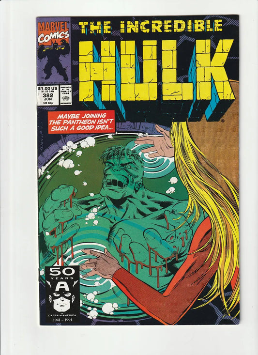 The Incredible Hulk 382 Marvel Comics 1991