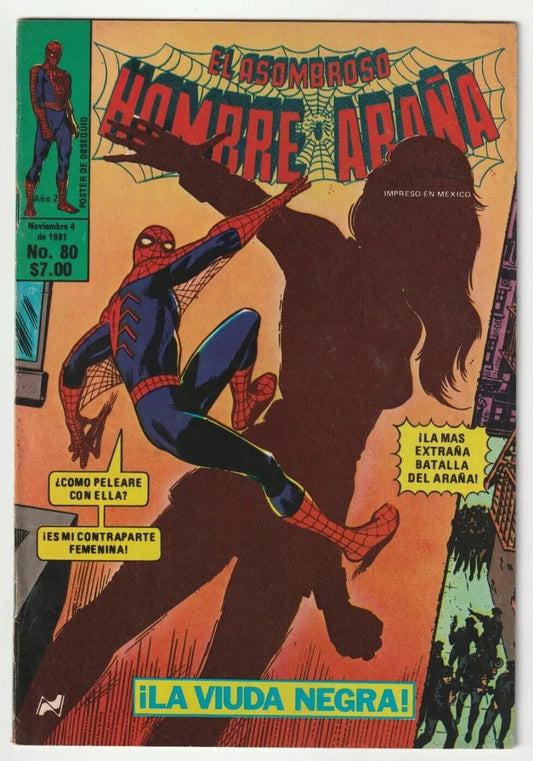 El Asombroso Hombre Araña #80 Novedades 1981