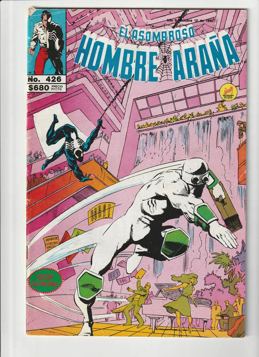 El Asombroso Hombre Araña #426 Novedades 1988