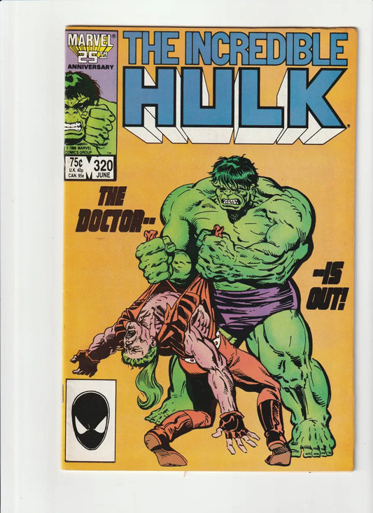The Incredible Hulk 320 Marvel Comics 1986