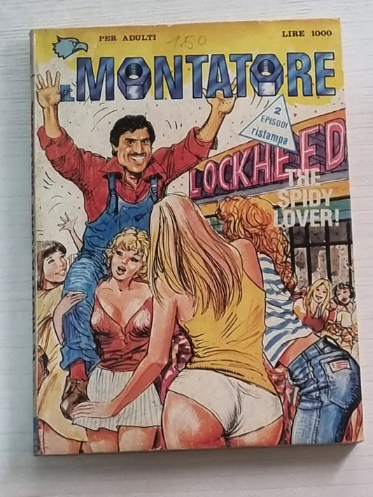 Il Montatore #13 Portada De Milo Manara Comic Erotico Italiano