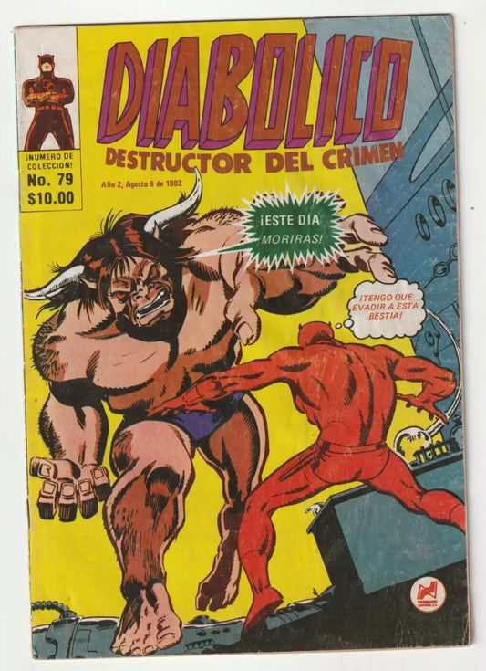 Diabolico #79 Novedades Cómic Antiguo