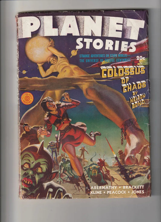 Planet Stories #1 Vol 2 Pulp Antiguo 1942