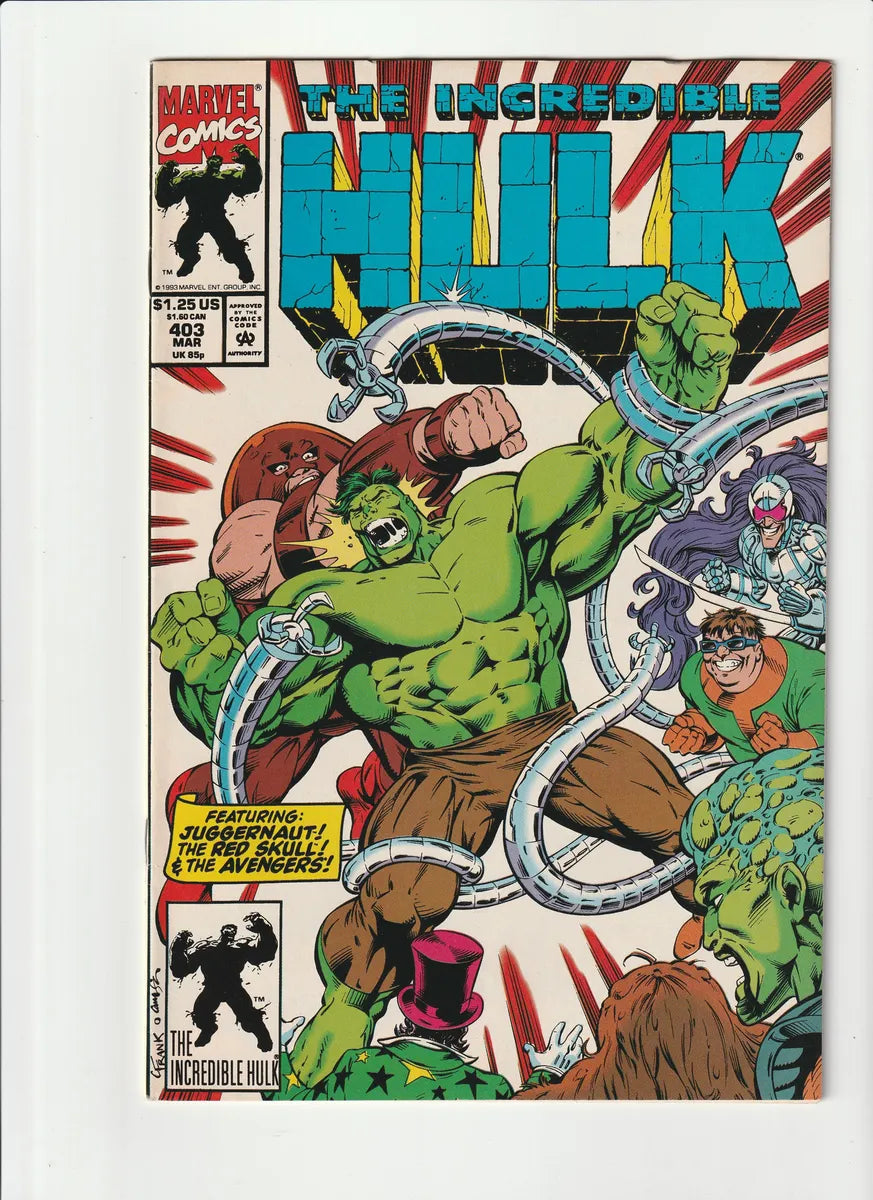 The Incredible Hulk 403 Marvel Comics 1993
