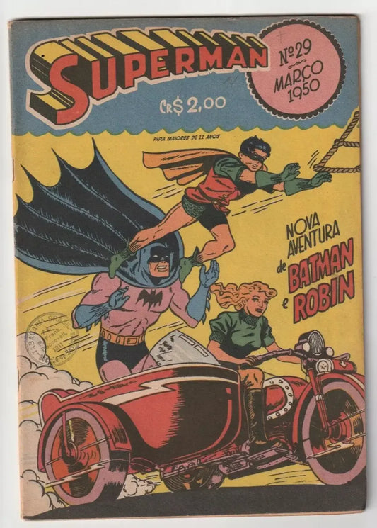 Superman #29 Edición Brasileña 1950