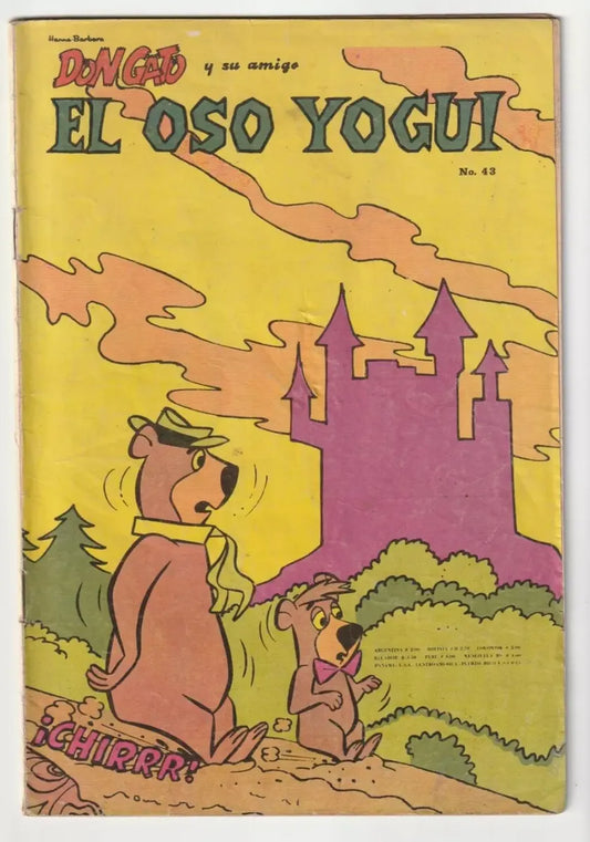 El Oso Yogui #43 Edicol Cómic Antiguo