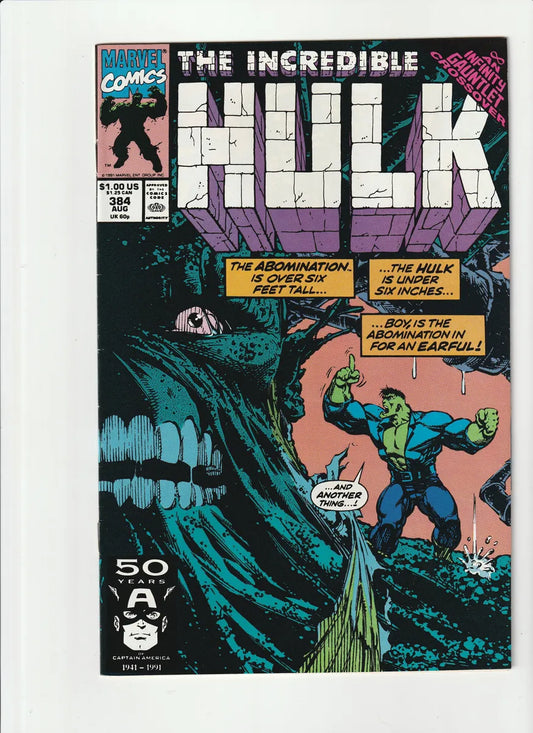 The Incredible Hulk 384 Marvel Comics 1991