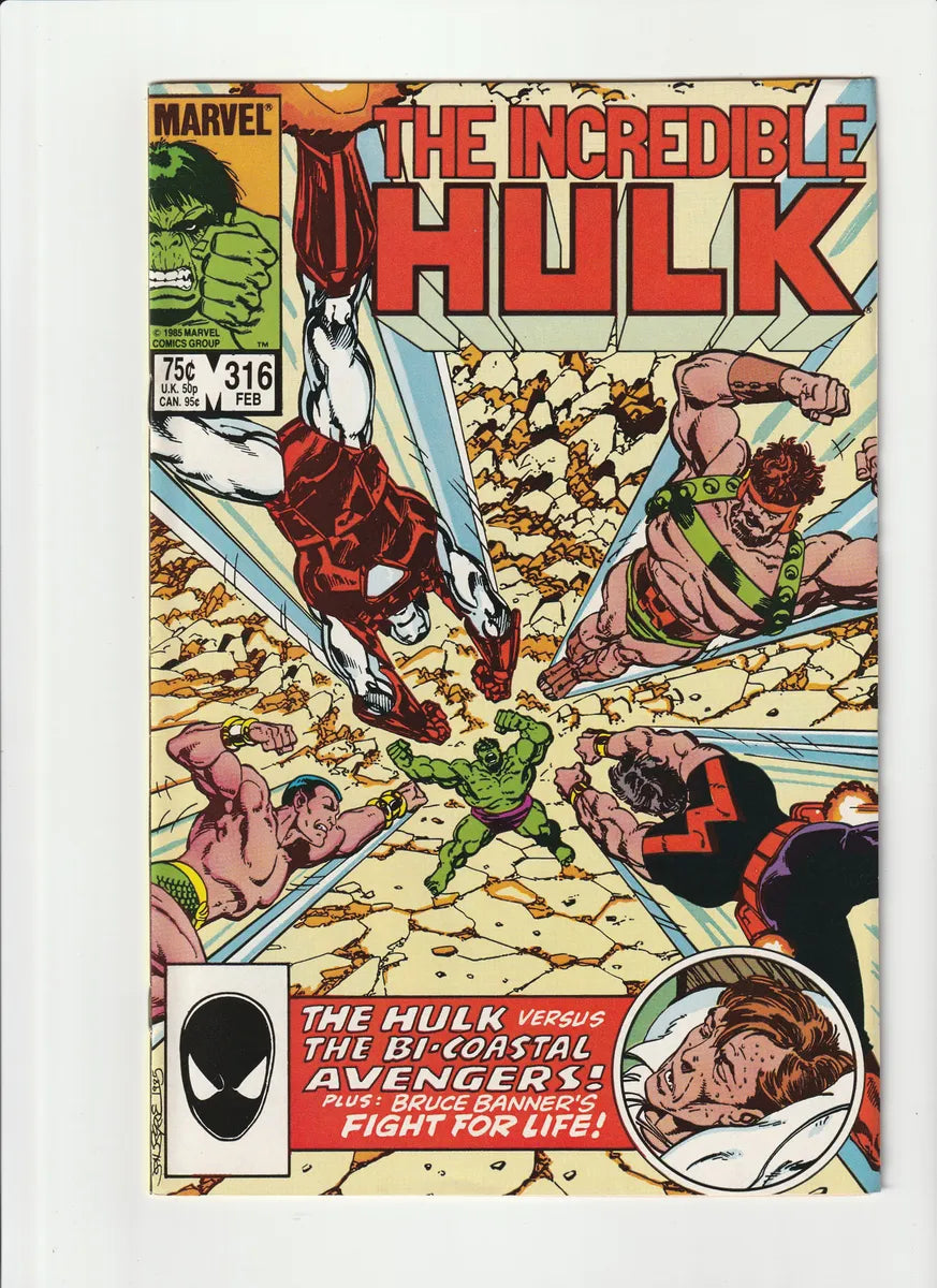 The Incredible Hulk 316 Marvel Comics 1986