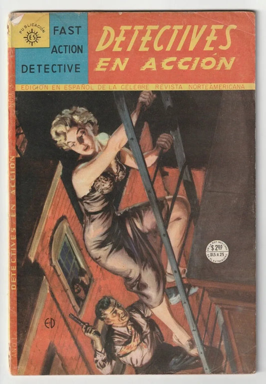 Detectives En Acción 3 Editora Sol Portada Norman Saunders
