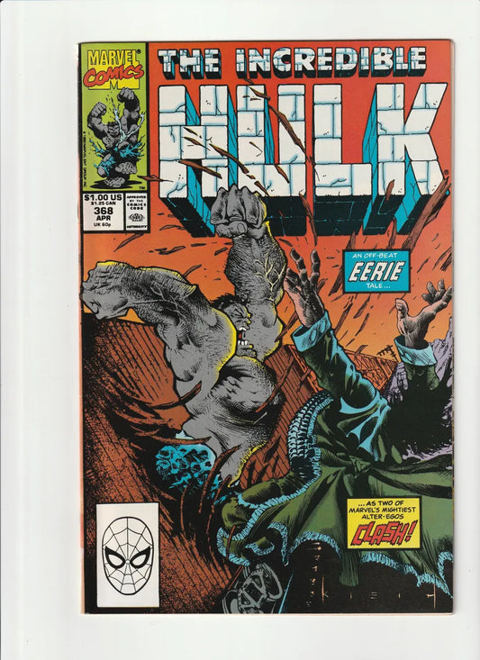 The Incredible Hulk 368 Marvel Comics 1990