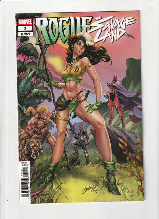 Rogue Savage Land #1 Campbell Portada Variante