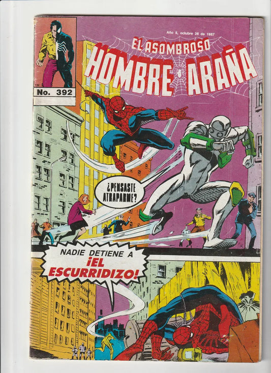 El Asombroso Hombre Araña #392 Novedades 1987