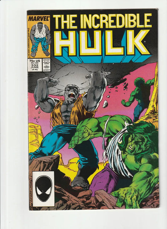 The Incredible Hulk 332 Todd Mcfarlane 1987