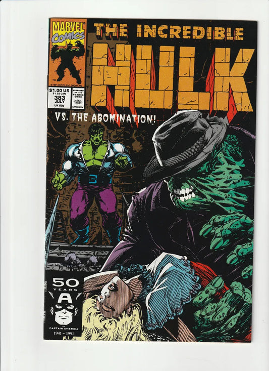 The Incredible Hulk 383 Marvel Comics 1991