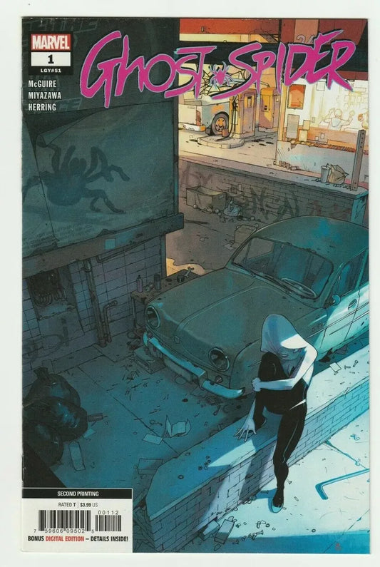 Ghost Spider #1 2nd Print Marvel Comics