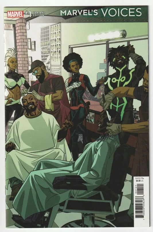 Marvel S Voices #1 Steelfreeze Variant Marvel Comics