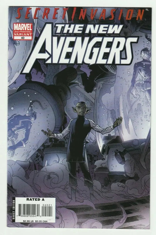 New Avengers #40 2nd Print 1st appearance Skrull Queen