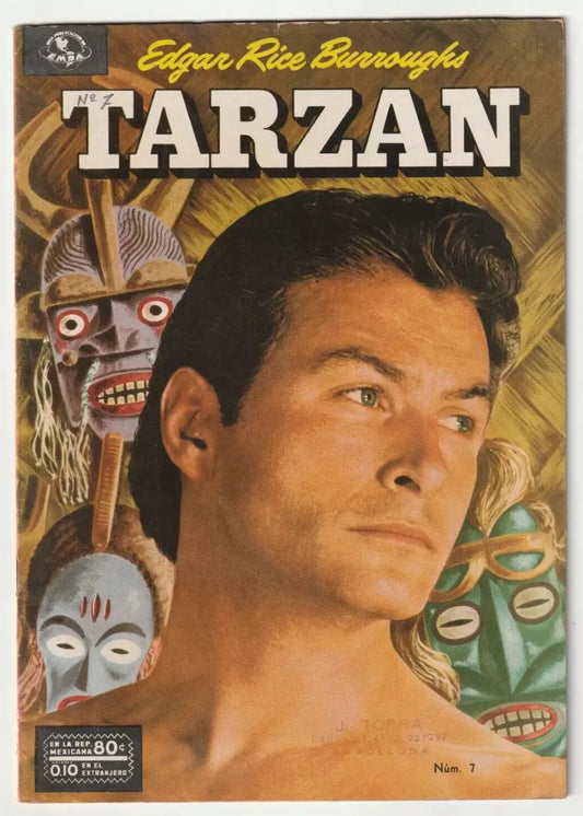 Tarzan #7 1952 Cómic Antiguo