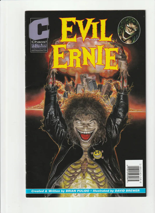 Evil Ernie War Of The Dead #1 Variante limitada a 3000