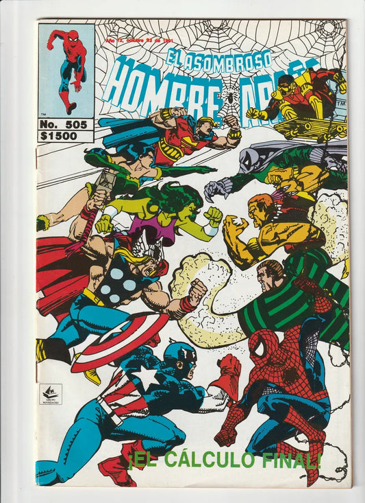 El Asombroso Hombre Araña #505 Novedades