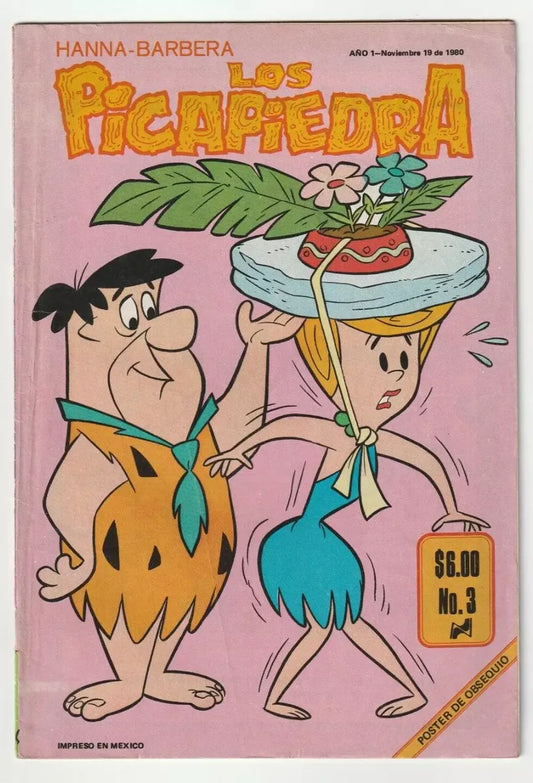 Los Picapiedra #3 Cómic Antiguo 1980