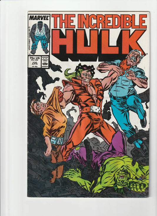 The Incredible Hulk 330 Todd Mcfarlane Marvel 1987