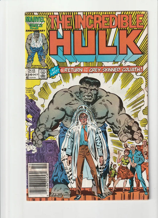 The Incredible Hulk 324 Marvel Comics 1986