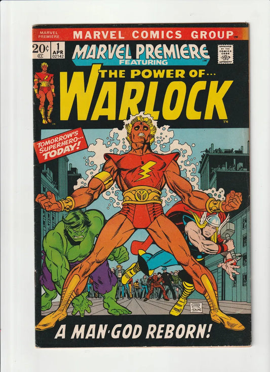 Marvel Premiere #1 The Power Of Warlock Marvel Comics 1972