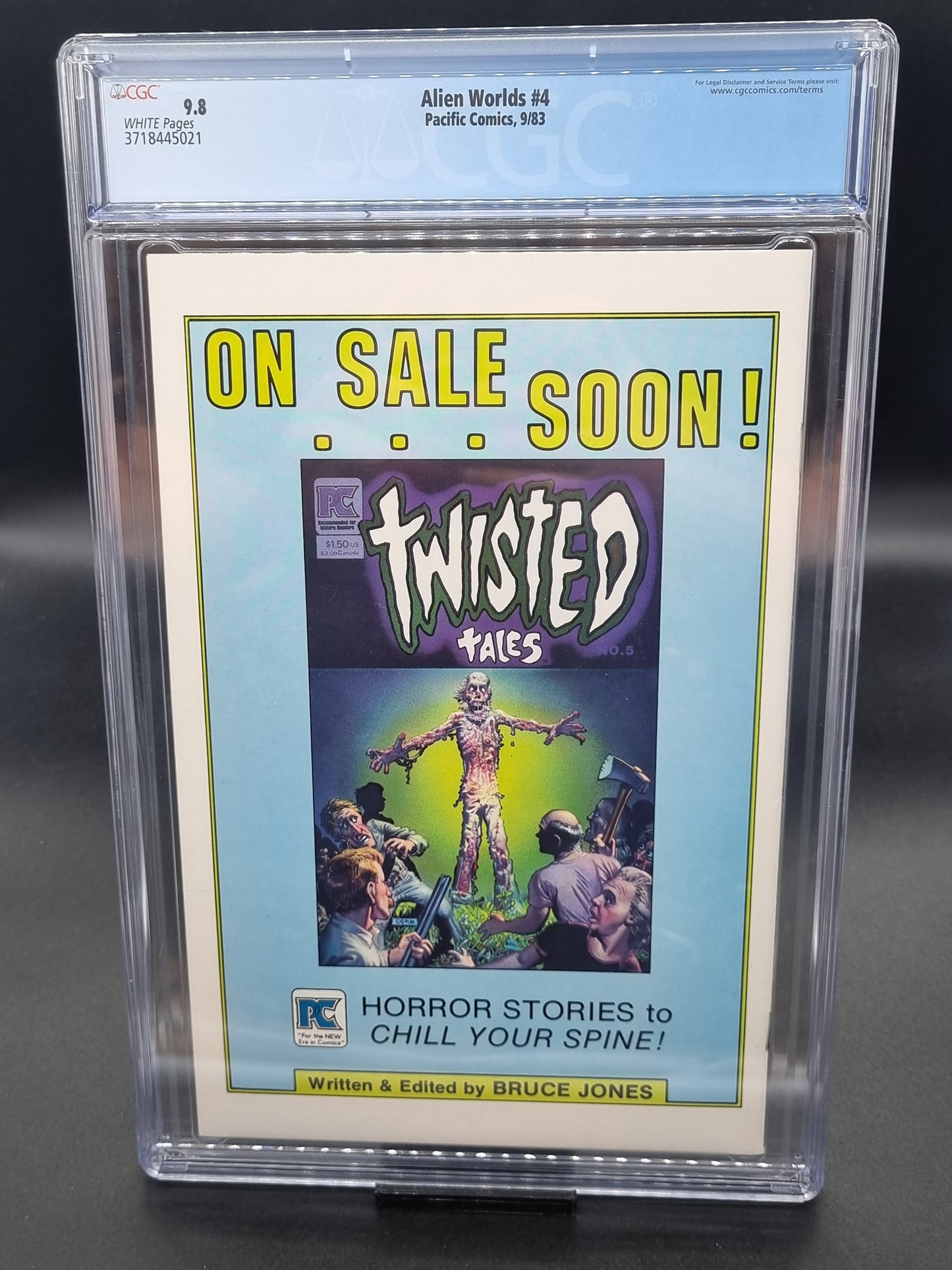 Alien Worlds #4 CGC 9.8