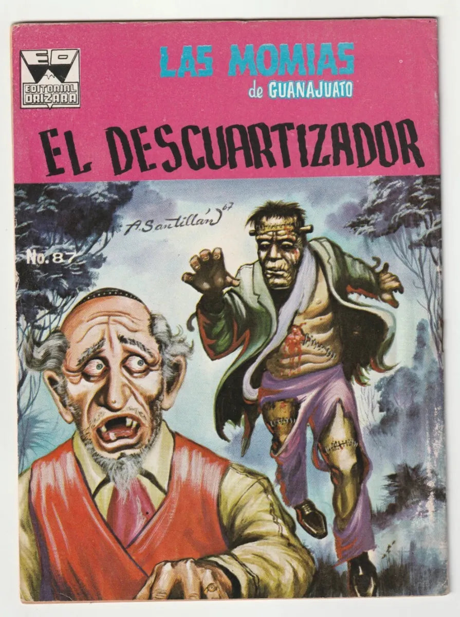 Las Momias De Guanajuato #87 Comic De Terror Antiguo 1967