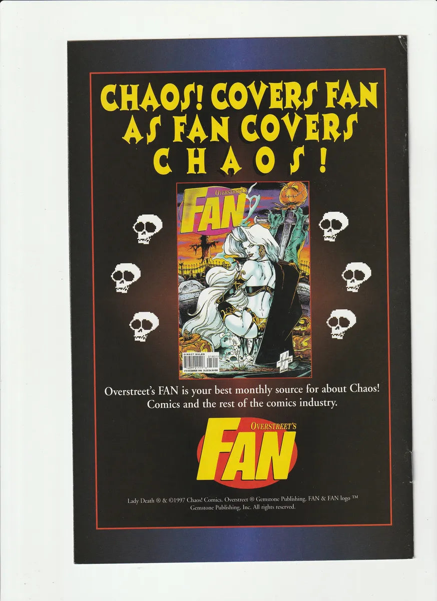 Lady Death Fan Edition #1 Chaos! Comics