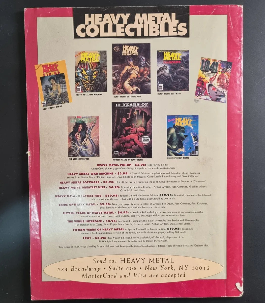 Heavy Metal January 1995