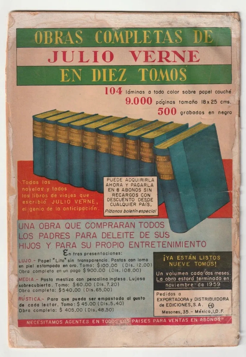 Detectives En Acción #17 Editora Sol Cómic Antiguo