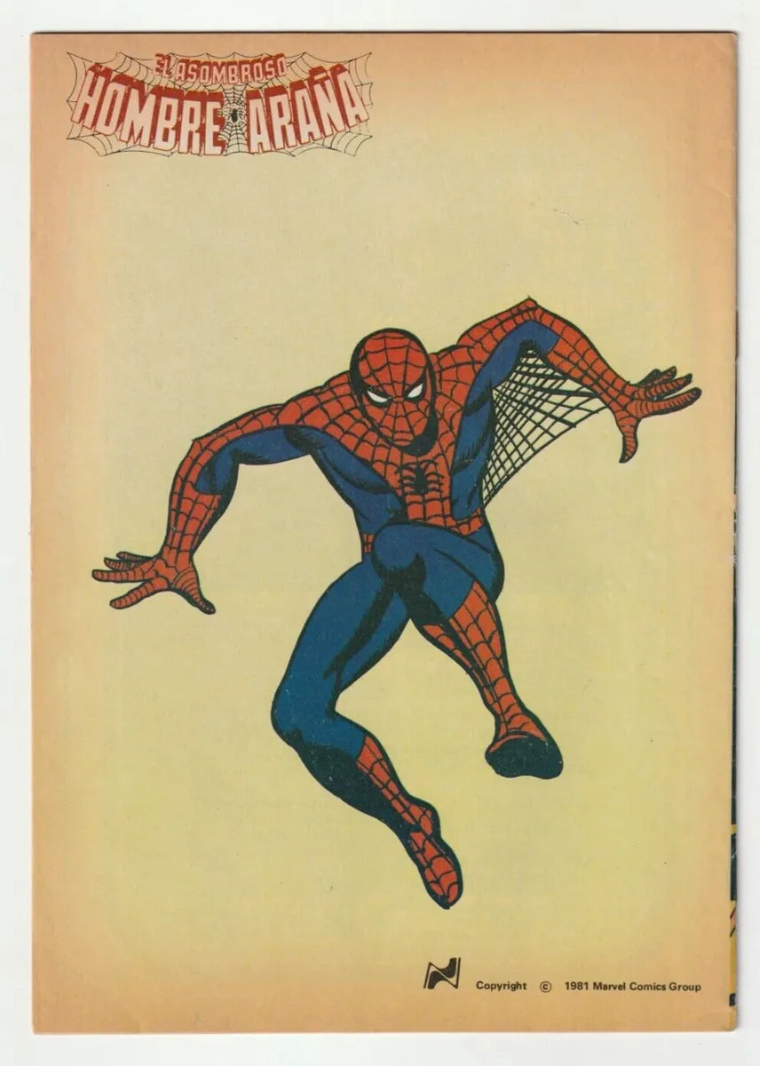 El Asombroso Hombre Araña #87 Novedades 1981