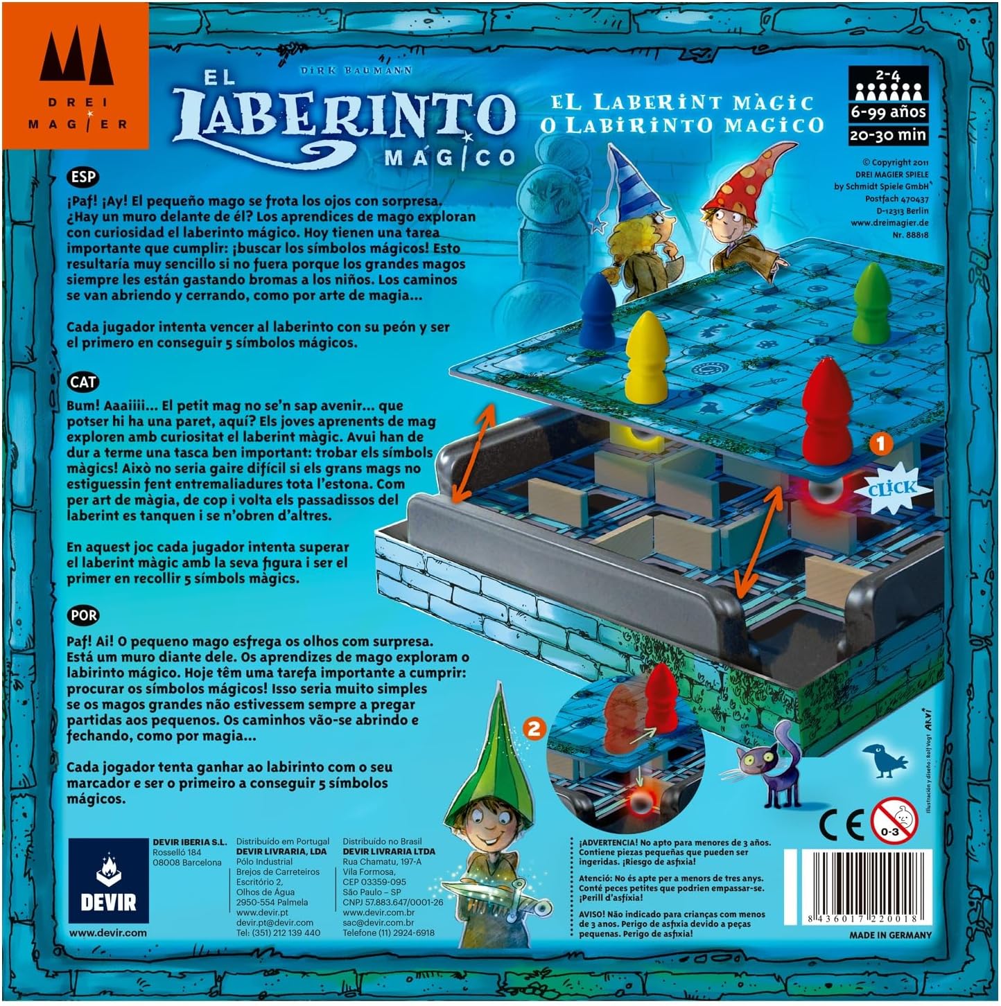 Laberinto Mágico Juego de Estrategia